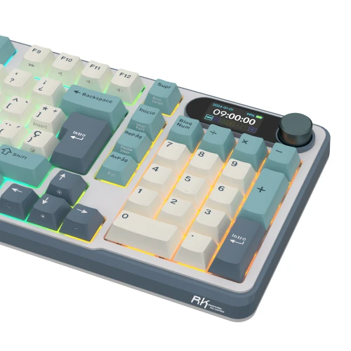 Teclado Mecánico Royal Kludge RK S98 Cloud Light - vista 4
