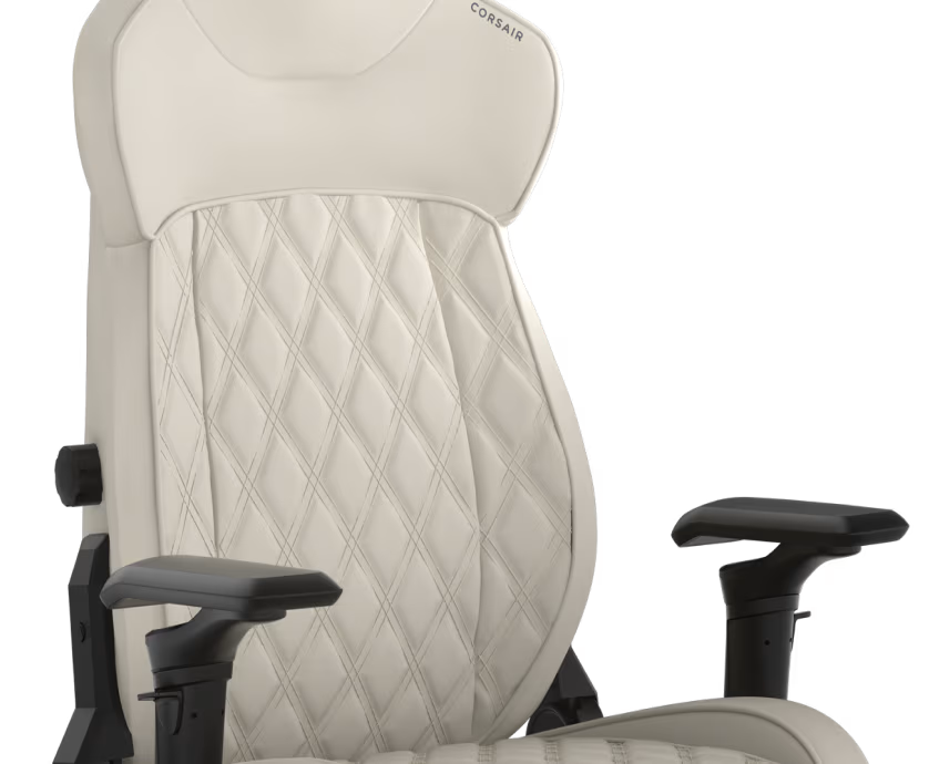 Silla Gamer Corsair TC500 Luxe Frost - vista 6