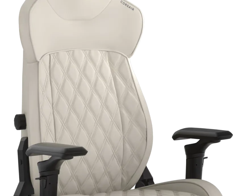 Silla Gamer Corsair TC500 Luxe Frost - vista 6