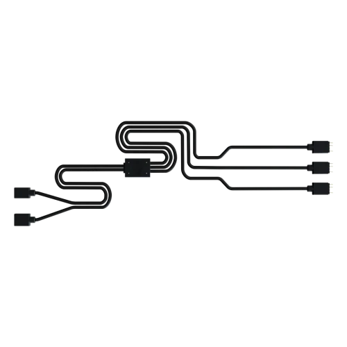 Cable Divisor Cooler Master 1 a 3 A-RGB - vista 2