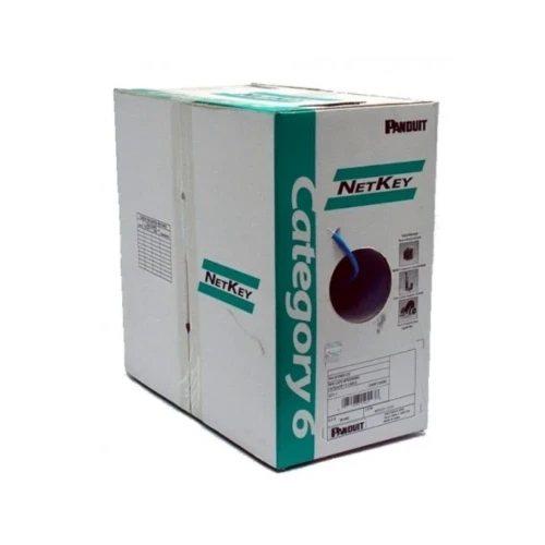 Cable Panduit NetKey Cat 6 LSZH Azul 305m - NUL6CR04BU-CE
