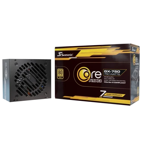 Fuente de Poder Seasonic CORE GX -750 ATX 3.1 - vista 9