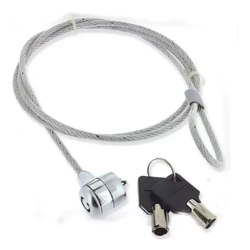Candado de Seguridad con llave para Notebook, 1.8 Metros - vista 1