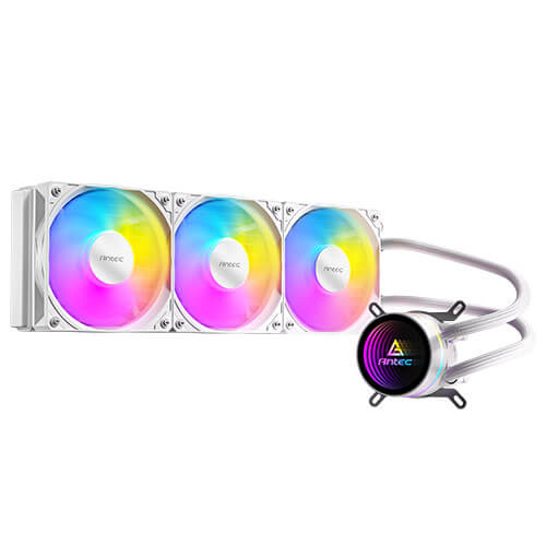 Watercooling Antec Luna 360 ARGB White - vista 8