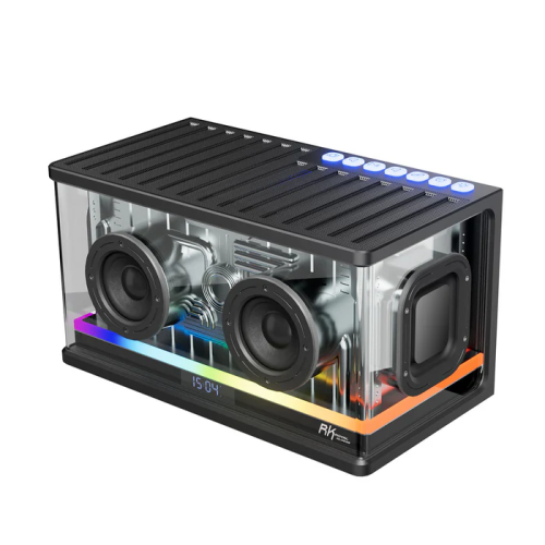 Parlante Royal Kludge RK SH100 RGB Black - vista 2