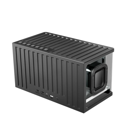 Parlante Royal Kludge RK SH100 RGB Black - vista 3
