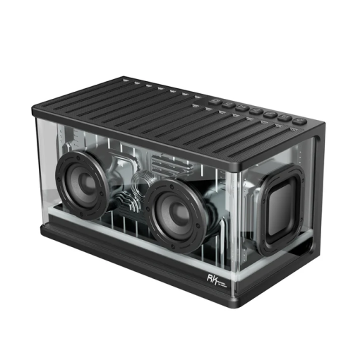 Parlante Royal Kludge RK SH100 RGB Black - vista 5