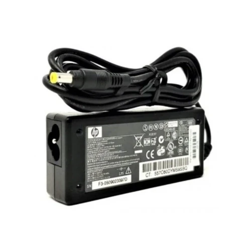 Cargador OEM HP 18.5V 3.5A 4.8X1.7MM Punta Amarilla