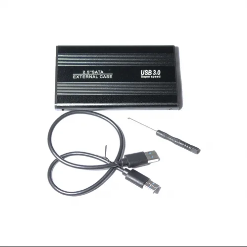 Cofre de Aluminio para Discos Duros o SSD de 2.5" SATA de Alta Velocidad - vista 2