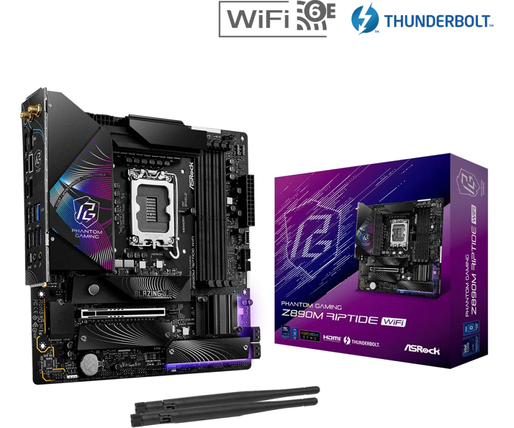 Tarjeta Madre ASRock Z890M Riptide WiFi