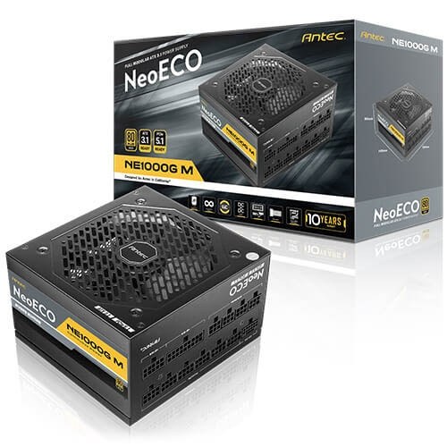 Fuente de Poder Antec NE1000G M ATX 3.1 1000W