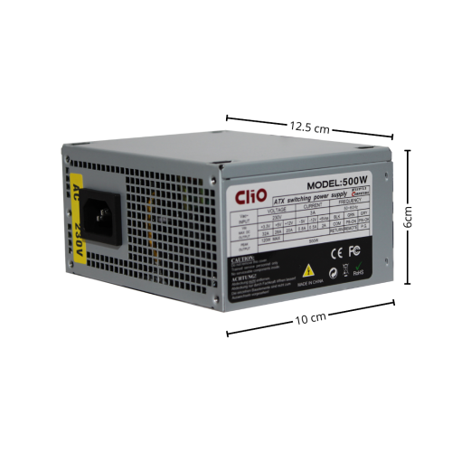 Fuente de Poder Clio de 500W Slim SFX S603 - vista 2