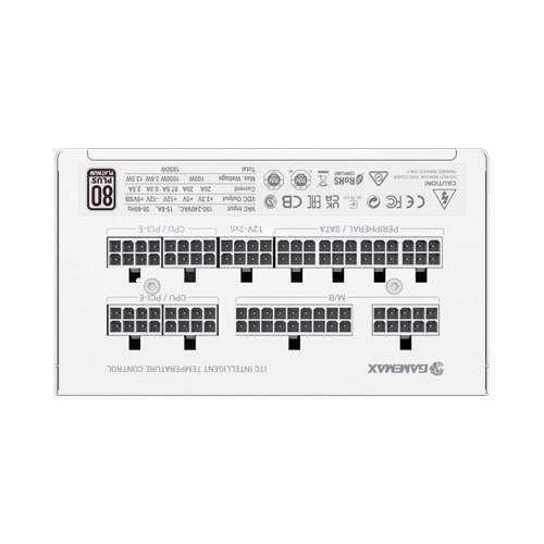 Fuente de Poder Gamemax GX-1050 ATX 80 Plus Platinum - vista 3