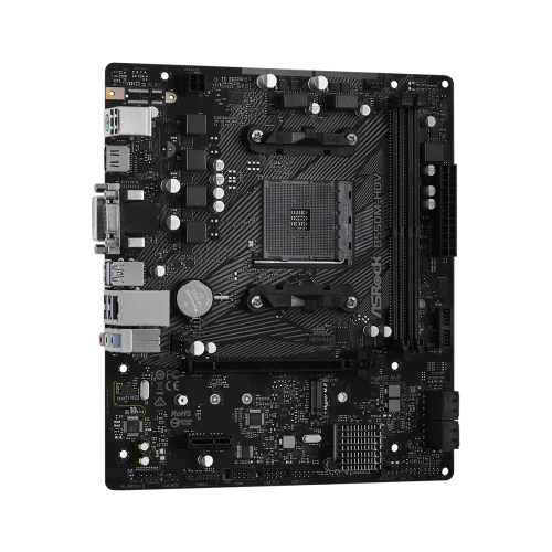 Tarjeta Madre ASRock B550M-HDV AMD AM4 Micro ATX DDR4 - vista 4