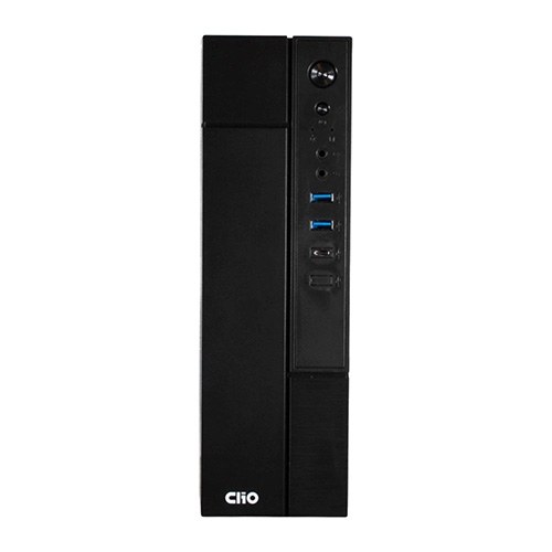 Gabinete Clio S609 M-ATX Fuente 500W, USB 3.0, Tipo-C 3.1, Slim - vista 5