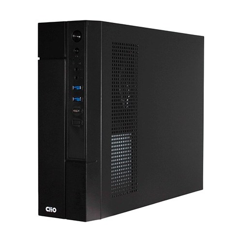 Gabinete Clio S609 M-ATX Fuente 500W, USB 3.0, Tipo-C 3.1, Slim - vista 6