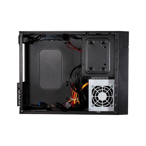 Gabinete Clio S609 M-ATX Fuente 500W, USB 3.0, Tipo-C 3.1, Slim - vista 4