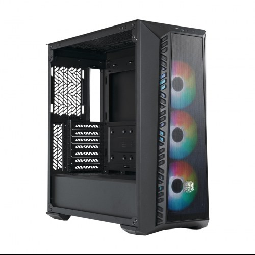 Gabinete Cooler Master MB520 Mesh Black - vista 2