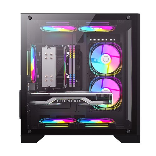 Gabinete Gamemax Infinity Mini - vista 7