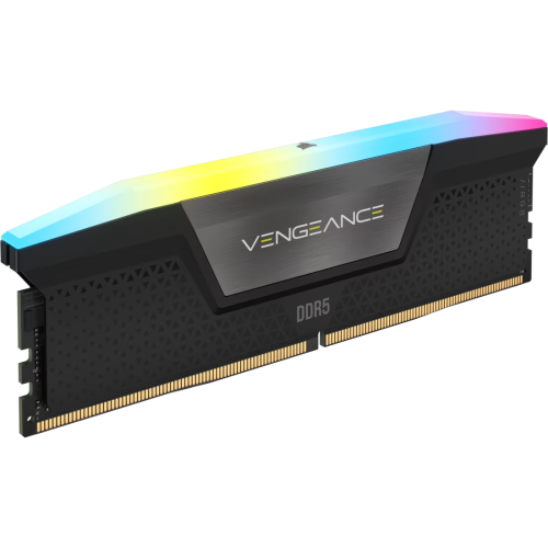 Memoria RAM Corsair VENGEANCE RGB DDR5 48GB (2x24GB) 6000MHz - vista 2