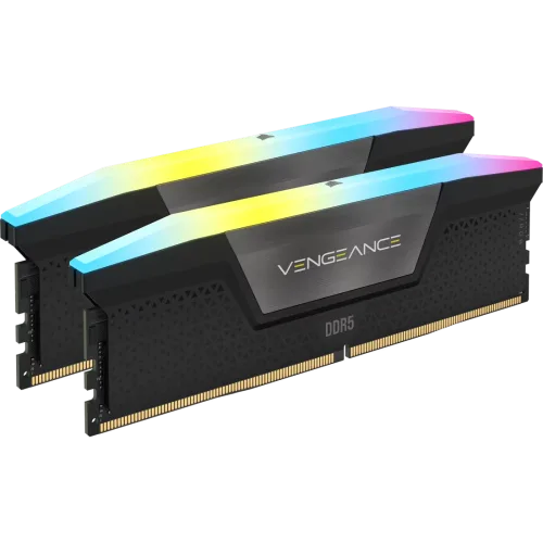 Memoria RAM Corsair VENGEANCE RGB DDR5 48GB (2x24GB) 6000MHz - vista 5