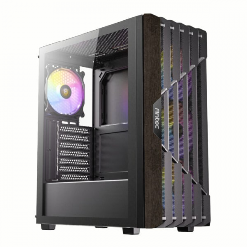 Gabinete Gamer Antec AX63 Wood ARGB