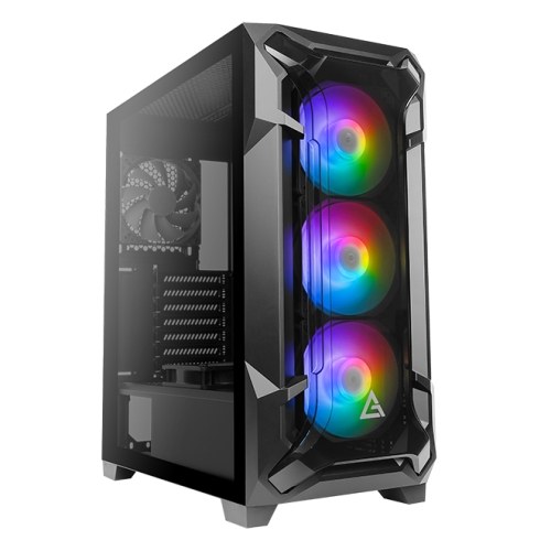 Gabinete Gamer Antec DF600 Flux Black - vista 1