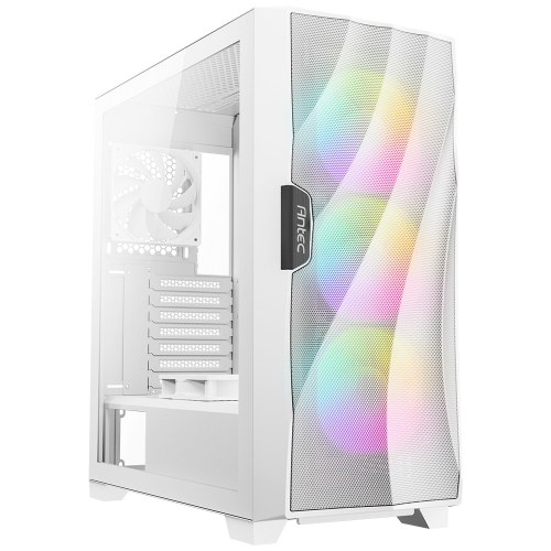 Gabinete Gamer Antec DF700 Flux White - vista 1