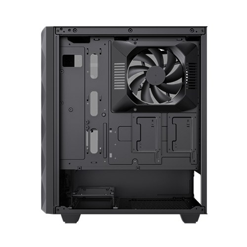 Gabinete Gamer Gamemax Diamond CP Black - vista 3