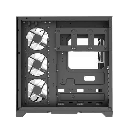 Gabinete Gamer Gamemax Hype-A Black - vista 7