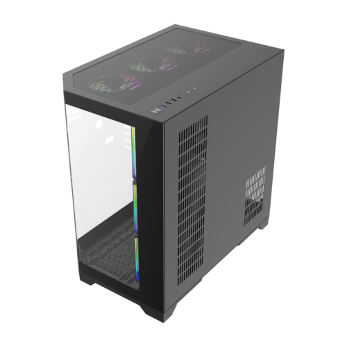 Gabinete Gamer Gamemax Hype-A Black - vista 8