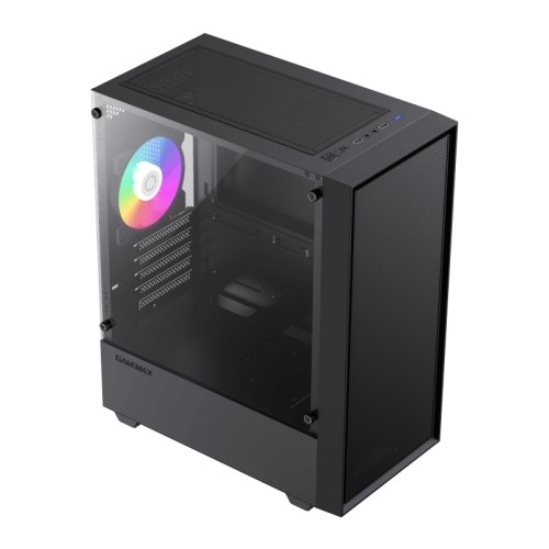 Gabinete Gamer Gamemax Storm Black Mini Tower - vista 5