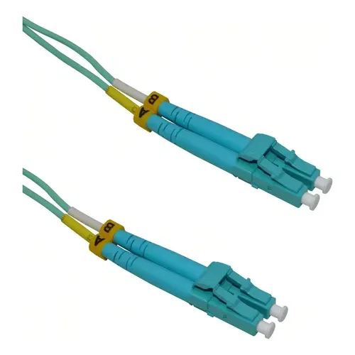 Jumper de Fibra LC-LC Duplex LSZH OM3 15 Metros