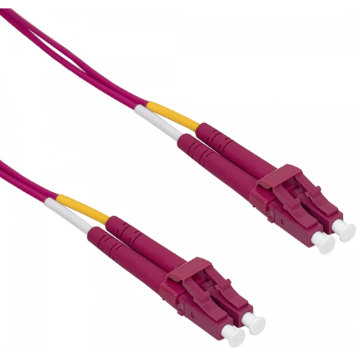 Jumper de Fibra LC-LC Duplex OM4 2 Metros