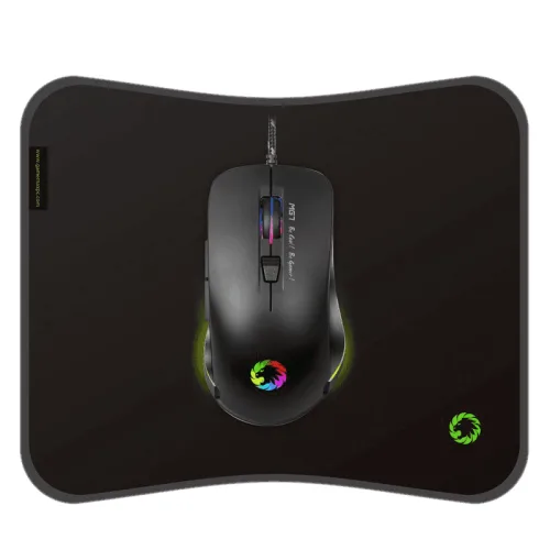 Kit Mousepad + Mouse Gamer GameMax GM7 - vista 1