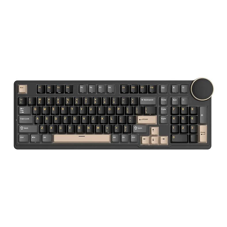 Teclado Mecánico Royal Kludge N99 Phantom, Switch Cream - vista 3