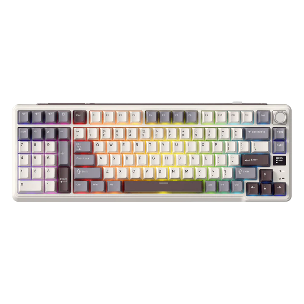 Teclado Mecánico Royal Kludge L98 Sandalwood Brown Cream Switch (US)