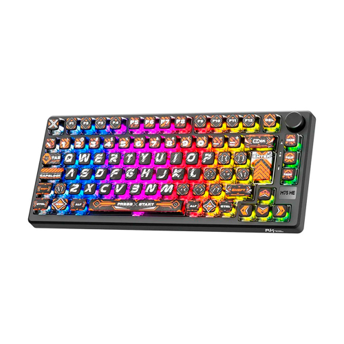 Teclado Mecánico Royal Kludge M75 HE Hephaestus Mint Switch (Inglés) - vista 2