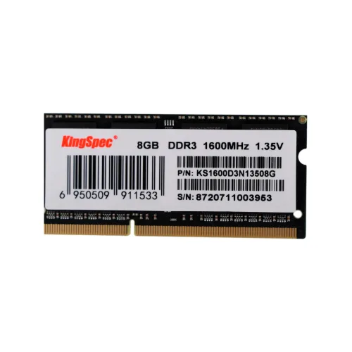 Memoria Ram Kingspec SODIMM DDR3L 8GB 1600MHz