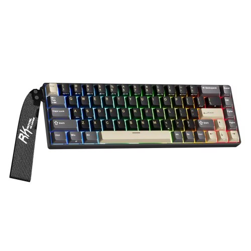 Teclado Royal Kludge RK R68 HE Phantom Mint Switch (Inglés) - vista 2