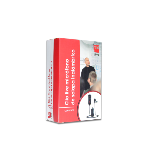 Micrófono Inalámbrico de Solapa Clio UHF - vista 5