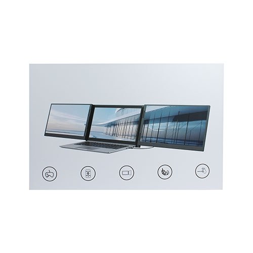 Monitor Portátil Clio Doble Pantalla De 14 a 17 Pulgadas - vista 13