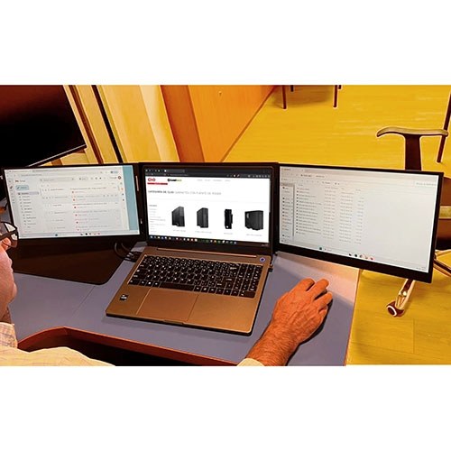 Monitor Portátil Clio Doble Pantalla De 14 a 17 Pulgadas - vista 12