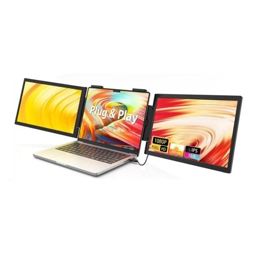 Monitor Portátil Clio Doble Pantalla De 14 a 17 Pulgadas